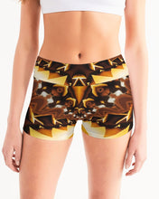 Afbeelding in Gallery-weergave laden, Melange 1 Women&#39;s Mid-Rise Yoga Shorts