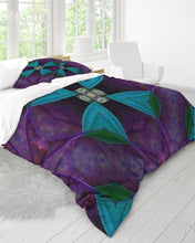 Cargar imagen en el visor de la galería, Night Flower King Duvet Cover Set