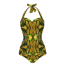 Afbeelding in Gallery-weergave laden, Ganjija 11 Women&#39;s Halterneck One Piece Swimsuit