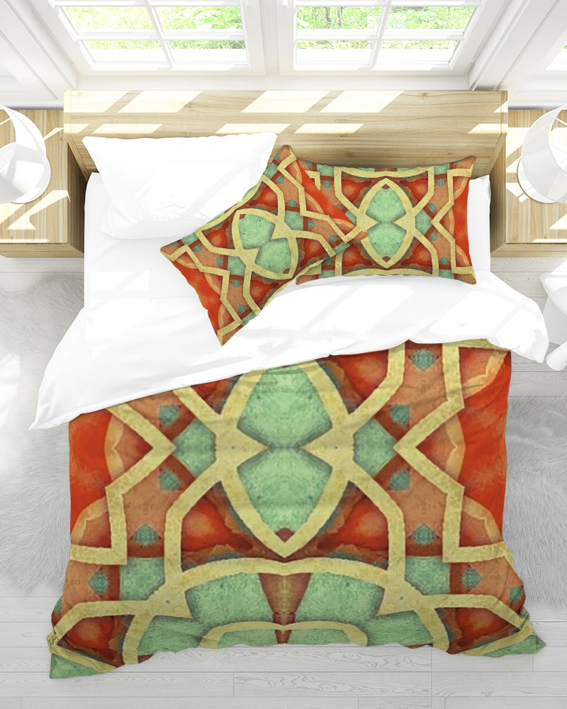 Ostara 17 Queen Duvet Cover Set