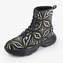 Load image into Gallery viewer, 321. Casual Leather Chunky Boots