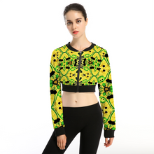 Carica l&#39;immagine nel visualizzatore di Gallery, Ganjija 1 Crop Zipper Jacket