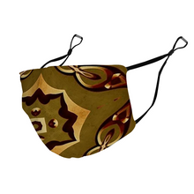 Afbeelding in Gallery-weergave laden, Woodcut 6 Face Mouth Mask