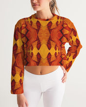 Carica l&#39;immagine nel visualizzatore di Gallery, fall2020_2 Women&#39;s Cropped Sweatshirt