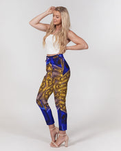 Afbeelding in Gallery-weergave laden, Lapiz Gold 1 Women&#39;s Belted Tapered Pants