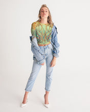 Carica l&#39;immagine nel visualizzatore di Gallery, ostara24 Women&#39;s Twist-Front Cropped Tee