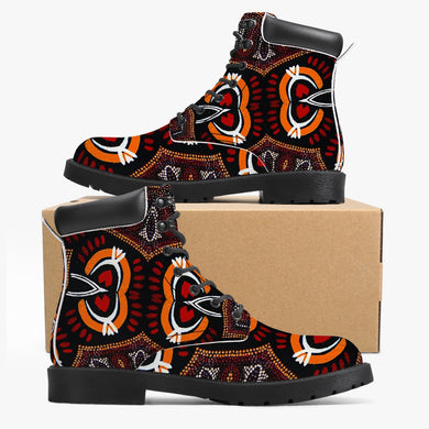 189. Casual Leather Boots