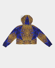 Afbeelding in Gallery-weergave laden, Lapiz Gold 1 Women&#39;s Cropped Windbreaker