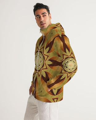 Wood Gold 1 Men's Windbreaker
