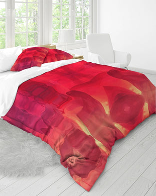 Rosette 1 Queen Duvet Cover Set