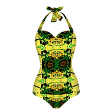 Afbeelding in Gallery-weergave laden, Ganjija 11 Women&#39;s Halterneck One Piece Swimsuit