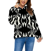 Load image into Gallery viewer, Diamanda 1 Custom Hoodie All Over Print Women&#39;s Flannel Pullover Turtleneck Hoodie