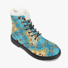 Load image into Gallery viewer, 241. Faux Fur Leather Boots
