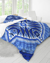 Afbeelding in Gallery-weergave laden, Lapis Snow 1 King Duvet Cover Set