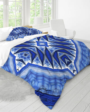 Lapis Snow 1 King Duvet Cover Set