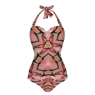 Fairy 1 Women's Halterneck One Piece Swimsuit