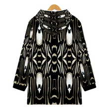 Load image into Gallery viewer, Custom Ladies Long Plush Thicker Hoody Zipper hoodie jacket [250g Flannel]