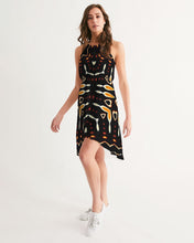 Afbeelding in Gallery-weergave laden, Fire 4 Women&#39;s High-Low Halter Dress