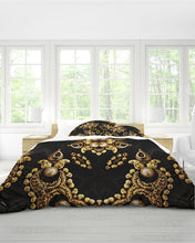 Afbeelding in Gallery-weergave laden, Black Gold 1 King Duvet Cover Set