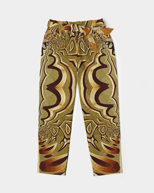 Wood Gold 2 Women's Belted Tapered Pants