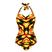 Load image into Gallery viewer, Tropi 1 Women&#39;s Halterneck One Piece Swimsuit