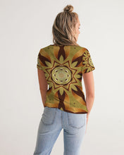 Afbeelding in Gallery-weergave laden, Wood Gold 1 Women&#39;s V-Neck Tee