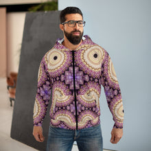 Afbeelding in Gallery-weergave laden, AOP Unisex Zip Hoodie