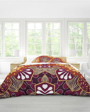 Cargar imagen en el visor de la galería, Temple 2 Queen Duvet Cover Set