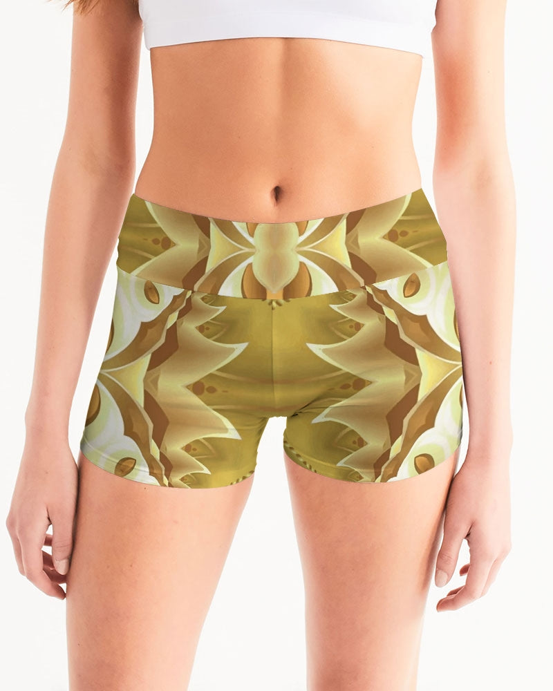 fall2020_11 Women's Mid-Rise Yoga Shorts