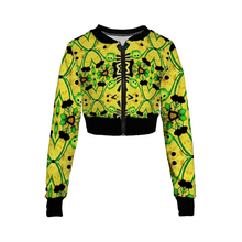 Carica l&#39;immagine nel visualizzatore di Gallery, Ganjija 1 Crop Zipper Jacket