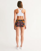 Afbeelding in Gallery-weergave laden, Tribal 11 Women&#39;s Mid-Rise Yoga Shorts