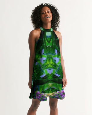 Vine 1 Women's Halter Dress