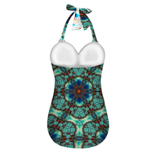 Afbeelding in Gallery-weergave laden, Skye 2 Women&#39;s Halterneck One Piece Swimsuit
