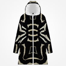 Load image into Gallery viewer, 251. Long Type Cotton-pad Zipper-up Hoodie