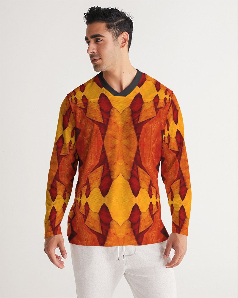fall2020_2 Men's Long Sleeve Sports Jersey
