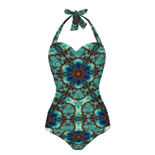 Afbeelding in Gallery-weergave laden, Skye 2 Women&#39;s Halterneck One Piece Swimsuit