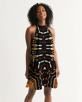 Fire 4 Women's Halter Dress