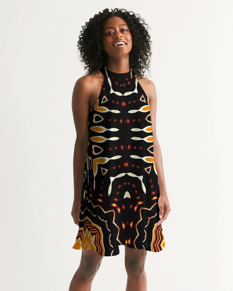 Fire 4 Women's Halter Dress