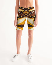 Afbeelding in Gallery-weergave laden, Melange 1 Women&#39;s Mid-Rise Bike Shorts