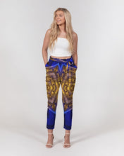 Afbeelding in Gallery-weergave laden, Lapiz Gold 1 Women&#39;s Belted Tapered Pants