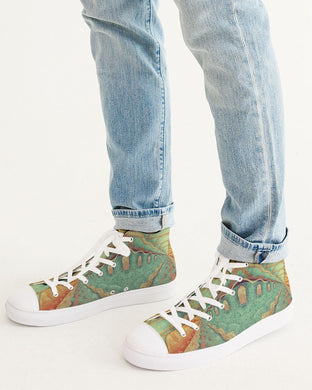 ostara24 Men's Hightop Canvas Shoe