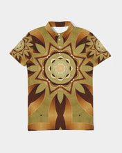 Afbeelding in Gallery-weergave laden, Wood Gold 1 Men&#39;s Slim Fit Short Sleeve Polo