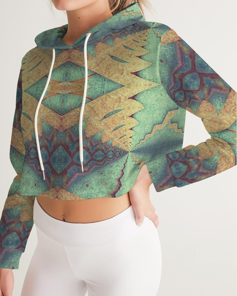 ostara25 Women's Cropped Hoodie