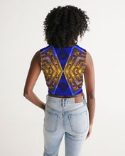 Afbeelding in Gallery-weergave laden, Lapiz Gold 1 Women&#39;s Twist-Front Tank