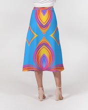 Afbeelding in Gallery-weergave laden, Turquella 1 Women&#39;s A-Line Midi Skirt