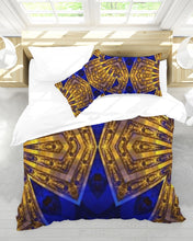 Afbeelding in Gallery-weergave laden, Lapiz Gold 1 King Duvet Cover Set