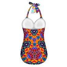 Carica l&#39;immagine nel visualizzatore di Gallery, Fiesta 1 Women&#39;s Halterneck One Piece Swimsuit