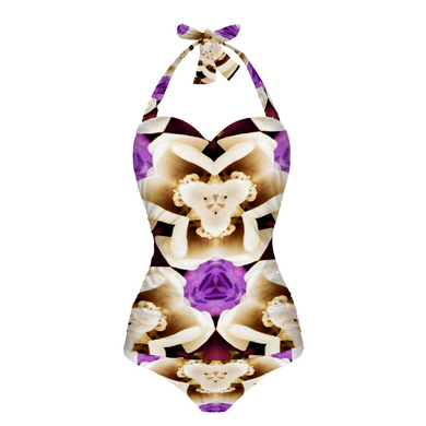 Iyelta 1 Women's Halterneck One Piece Swimsuit