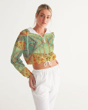 Load image into Gallery viewer, ostara24 Women&#39;s Cropped Windbreaker