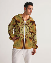Afbeelding in Gallery-weergave laden, Wood Gold 1 Men&#39;s Windbreaker